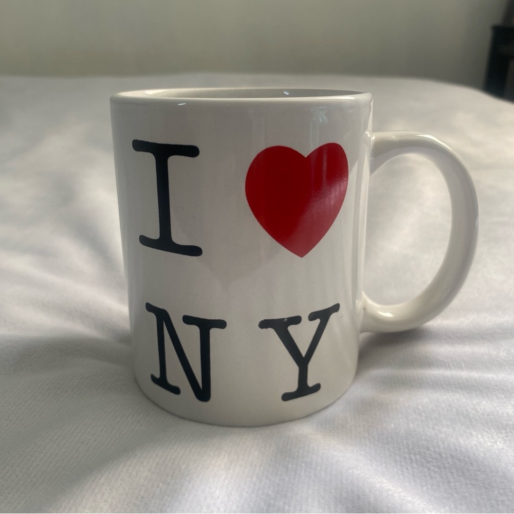 Official I Love NY Mug - White Ceramic Coffee Cup - 11oz New York City Souvenir